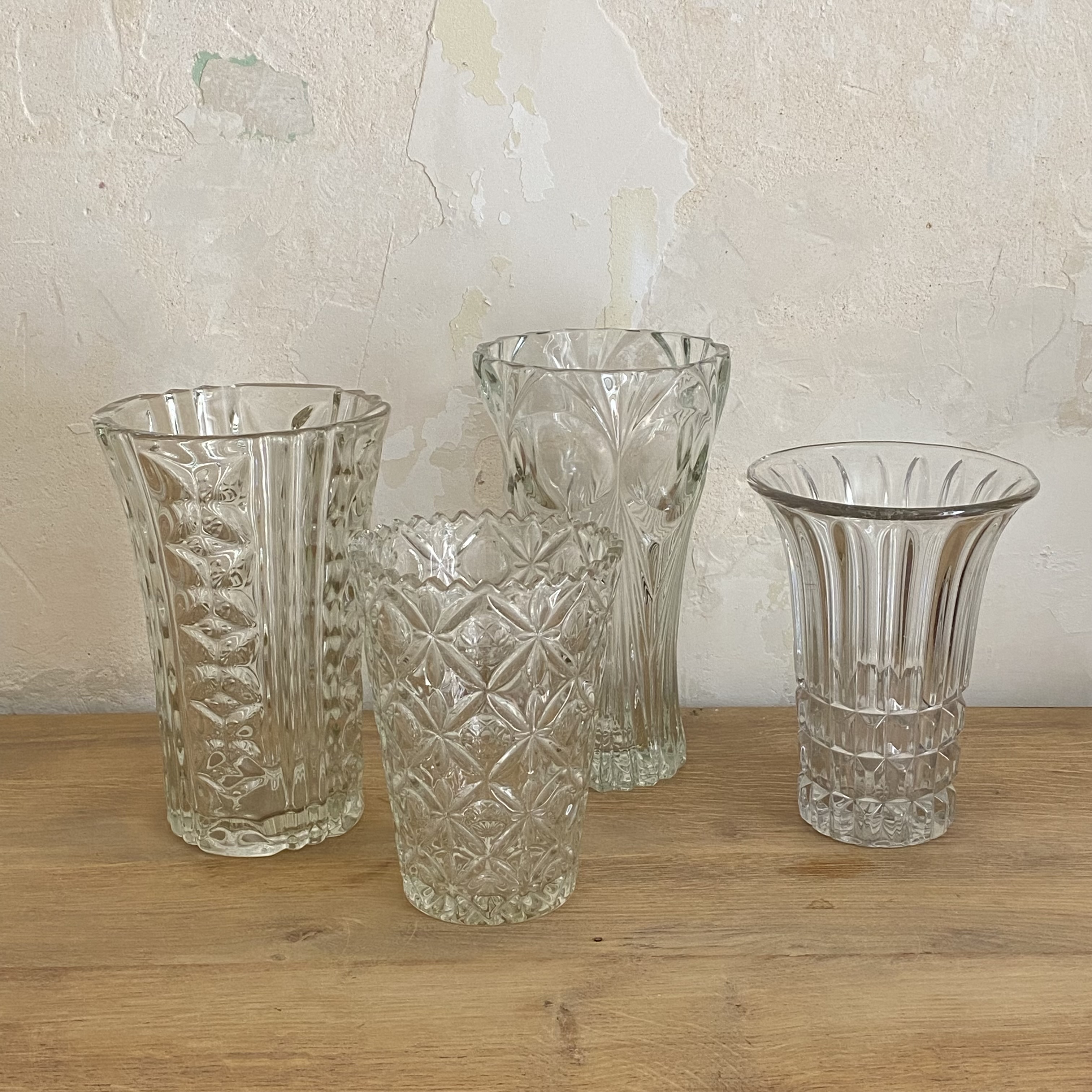 TULIPE VASE VERRE