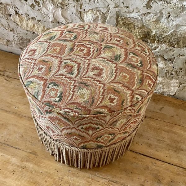 GERBERA POUF TAPISSERIE