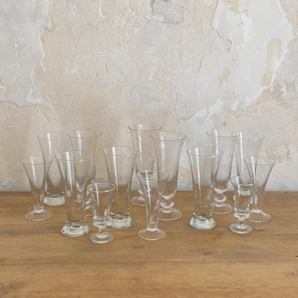 POIRIER VERRES VASES