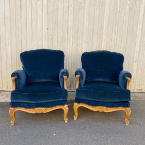 IPOMEE FAUTEUILS BLEU